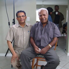 Movie Stars Mr. Thilakan and Mr. Sivan "Kailas" Nair