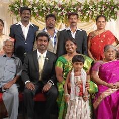 Kamatam Kanthaiah's family