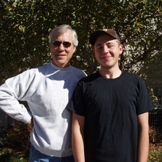 Dad and Kamm -Nov 2005