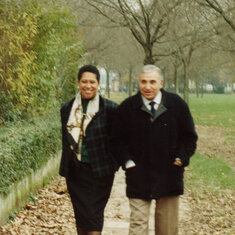 In Bologna, Italy, with Pietro Pizzigati, 1996