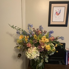 Some of the flowers we made- May 2021