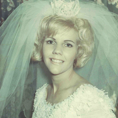 Karen Wedding Portrait - July 30, 1966