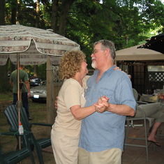 Dancing with Dad on their 40th Wedding Anniversary