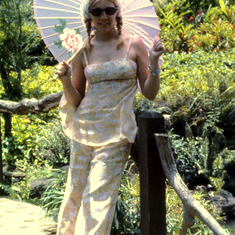Karen with Parasol - Hawaii