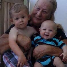 Mom and greatgrandsons