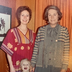 With Grandma Betty Smyth