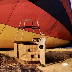 Going for a balloon ride in Palm Desert