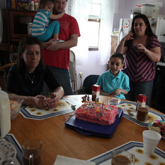 Easter 2011 - Cake for mommommom's birthday.