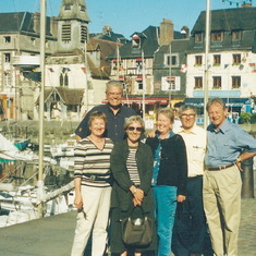 In Honfleur France after the Porsche event Holland 2001, then to Normandy Beaches 