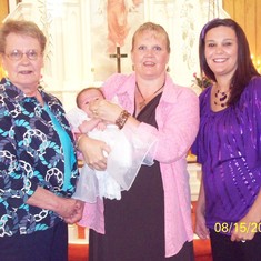 Our 1st 4 generation at Addusons baptism