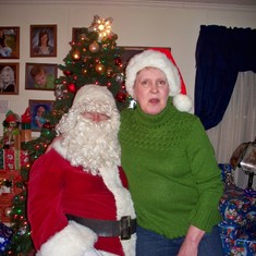 Grandma and Santa