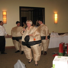 Karen always enjoyed our company Holiday parties and loved to laugh!