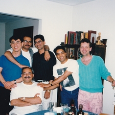 With Paul Yee (MK's partner), Steve Periera, Nelson Carvalho, the late Wayne  man-handling Mohamed