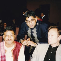 With Ashok Row Kavi and Brian Wiezemok(sp?) 