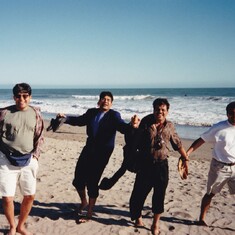 Frolicking in San Fran mid '90s with Suhail Abbasi, Zamil and Sherdil