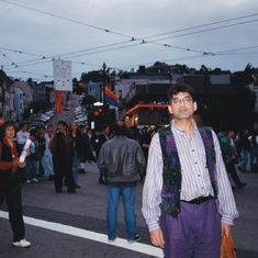Karim on Castro St in San Francisco 