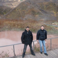 Kamchatka. Geyser valley.