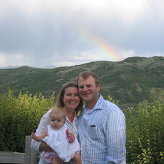 A Rainbow at the end of the memorial-Windy, Dallas, Skylar.jpg