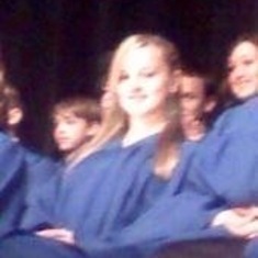 My BabyGirl's 8th grade Graduation, she thought she was really something up there, and we did to!