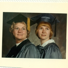 1973-05-16 Kate and mother Mary Dwyer graduations from Columbia