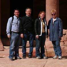 2007-02 Family at Petra Jordan