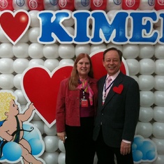 2012-02-04 Terence and Kate at KIMEP University Kazakhstan