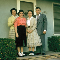 The Miller Family in the late 1950's