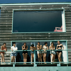 Summers at Sunset Beach 1957