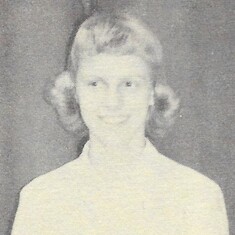 1961.  Cast member in Best Foot Forward presented by Union High School.