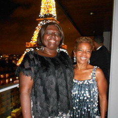 KLW with Glenda in Paris