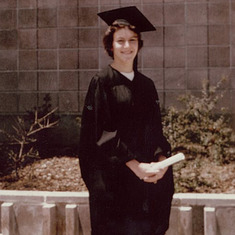 Kathie's graduation from UC Berkeley in 1965