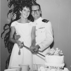Wedding cake, Honolulu, 1966