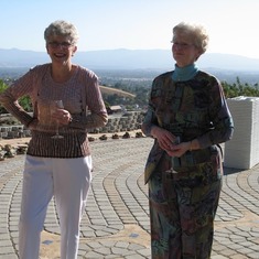 Mom and Linda with Vista 2008