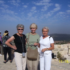 Kathie, Helena and Danica, Jordan 2007