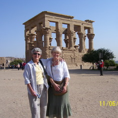 Kathie and Danica, Egypt 2007