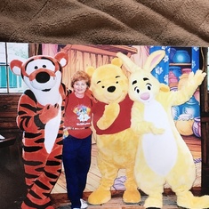 Wow Kathy loved her guys! Tigger. Winnie the Pooh and Rabbit loved her too!