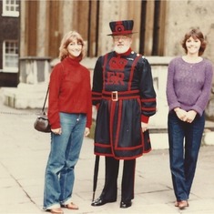Kathy & Beth with the Beefeater