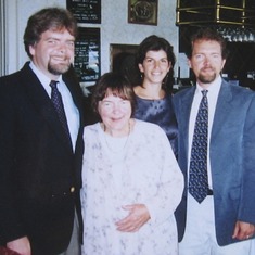 2001 with Steven, Emily, Joe