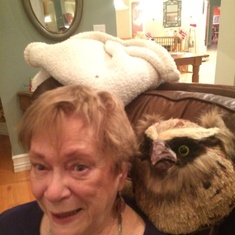 McAteer antics and the infamous owl of the Yankee Swap