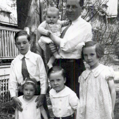 Top Row: Bill, Kath, and Pa
Bottom Row: Joan, Tom, Marge
in 1934