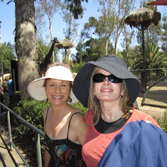 2016 Abbey Chamberlain and Kathy at San Diego Zoo