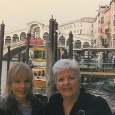 Kathy and Jan Romeis in Venice, Italy 2006