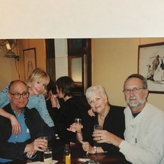 Jeff, Kathy, Jan and Ron Romeis in Venice, Italy 2006