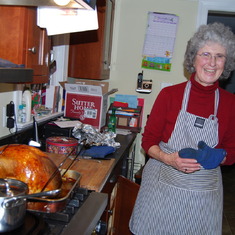 Christmas turkey at jason's house