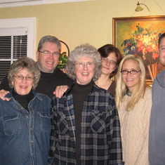 dinner at Lorene's house - 2008