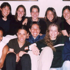 Cal Women's Rugby 1st end of season banquet 1998