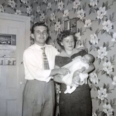 1957 Bobby, Kath, and Mary