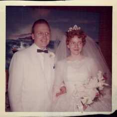 Gordon and Kathy's Wedding 4/28/62