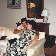 Katya with Daniel 1990's
