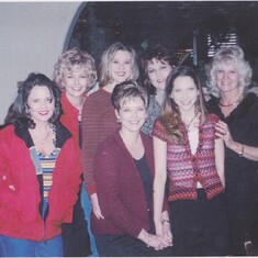 Kay with her sister Gayle also Shonda, Cindra, Amber, Chasity and Denee'